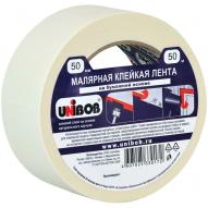 Лента клейкая малярная бумажная UNIBOB 50ммх50м по 410.00 руб от Unibob