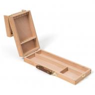 Ящик для красок 32х14 см деревянный 3 секции+подставка для кистей, бук по 945.00 руб от Pinax