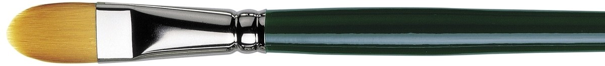 Кисть для масла синтетика плоская овальная NOVA-1875 №16 ручка длинная по 999.00 руб от Da Vinci