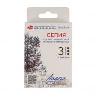 Набор сепии круглой ЛАДОГА 3шт. светлый картонная уп-ка