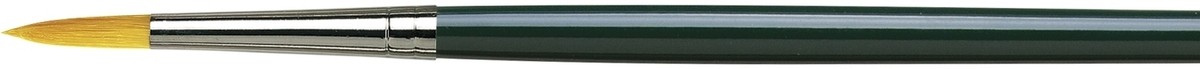 Кисть для масла и акрила синтетика круглая NOVA-1670 №12 ручка длинная по 399.00 руб от Da Vinci