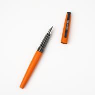 Ручка перьевая EF 0,4мм конвертер мандарин