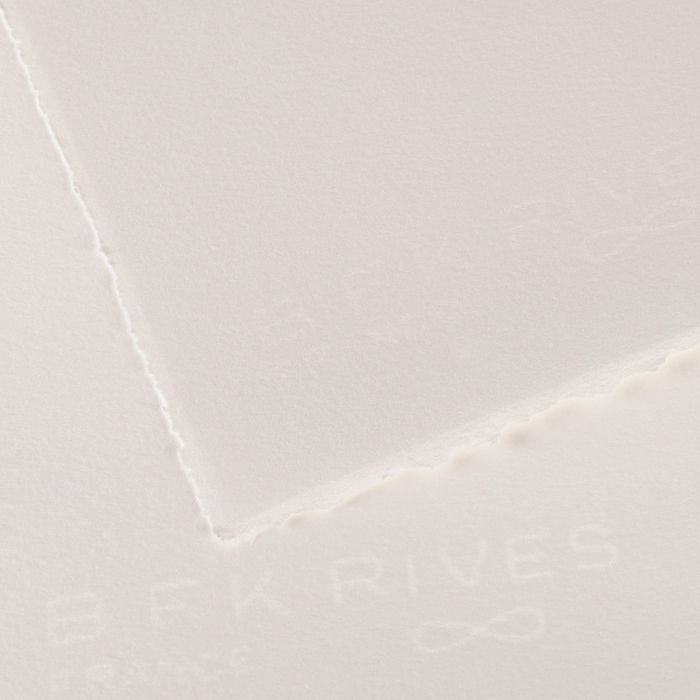 Бумага для офорта 250г/кв.м 500х650мм ярко-белая VELIN BFK RIVES отлив в мульдах по 323.00 руб от Canson