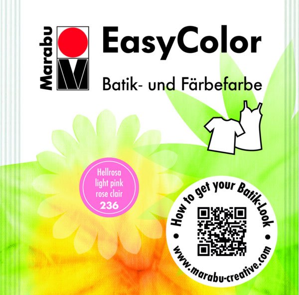 Краска для окрашивания ткани EASY COLOR светло-розовый 25г по 367.00 руб от Marabu