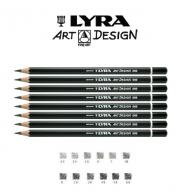 Карандаши чернографитные ART DESIGN; в ассортименте по 81.00 руб от Lyra