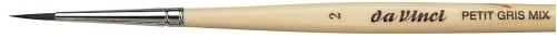 Кисть для акварели mix круглая PETIT GRIS MIX-5590 №02 ручка короткая по 599.00 руб от Da Vinci