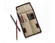 Пенал-органайзер для карандашей карманный, ткань, пустой, 20,5х7,5см по 909.00 руб от Derwent