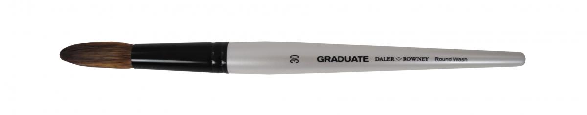 Кисть для масла и акрила mix круглая GRADUATE серия 189, №30, короткая ручка по 599.00 руб от Daler-rowney