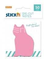 Блок для заметок STICK'N 50л, самоклеящийся бумажный, кот по 60.00 руб от HOPAX