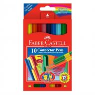 Набор фломастеров CONNECTOR с клипом 10цв. картонная уп-ка от Faber-Castell по 249.00 руб Набор фломастеров CONNECTOR с клипом 10цв. картонная уп-ка по 249.00 руб от Faber-Castell