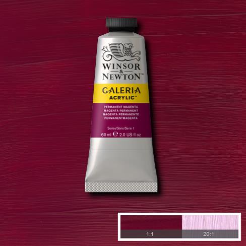Краска акриловая GALERIA серия 1 цв.№488 красный анилин туба 60мл по 505.00 руб от Winsor&Newton