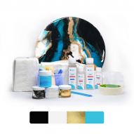Набор RESIN ART НАЧАЛЬНЫЙ №1 артборд 30см 30 предметов черная, белая, золот., свет.синий от Artline по 2 290.00 руб Набор RESIN ART НАЧАЛЬНЫЙ №1 артборд 30см 30 предметов черная, белая, золот., свет.синий по 2 290.00 руб от Artline