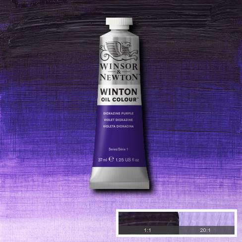 Краска масляная WINTON серия 1 цв.№229 диоксазин пурпурный туба 37мл по 520.00 руб от Winsor&Newton