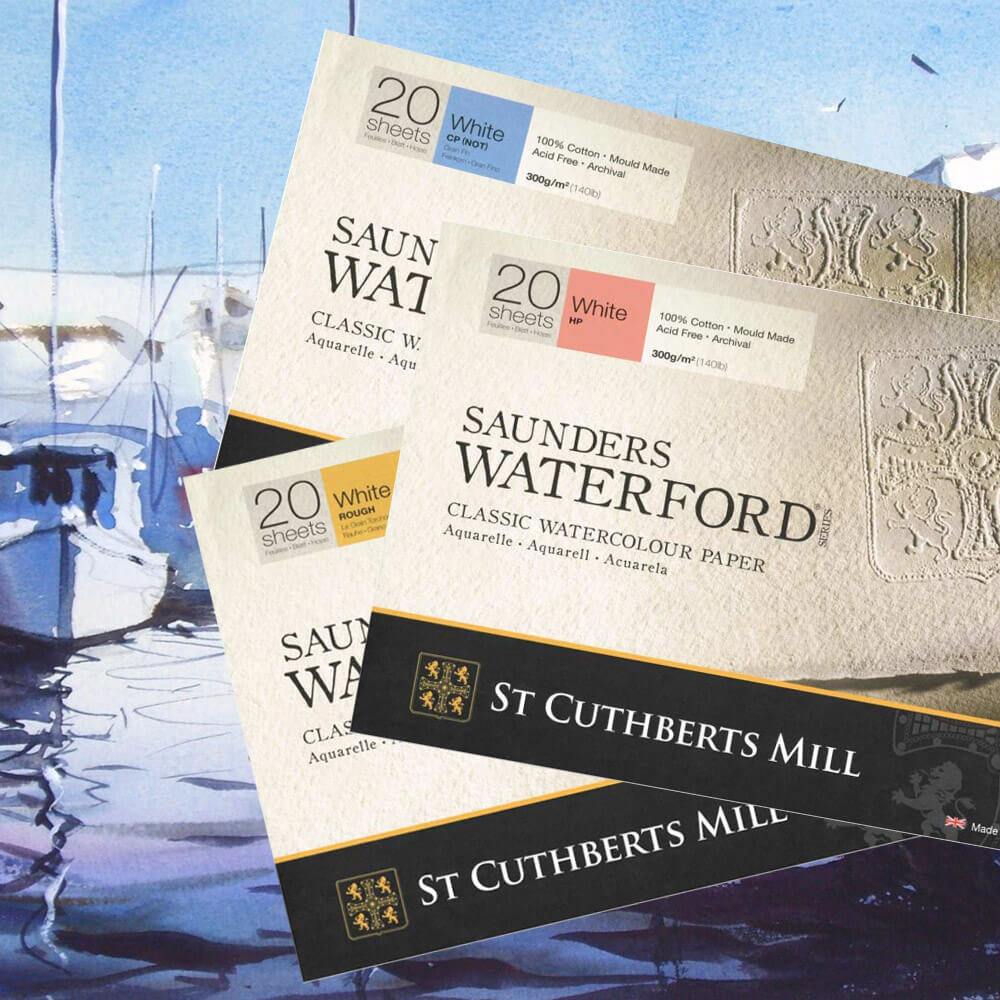 Альбомы для акварели SAUNDERS WATERFORD хлопок 100%; в ассортименте по 3 042.00 руб от St Cuthberts Mill