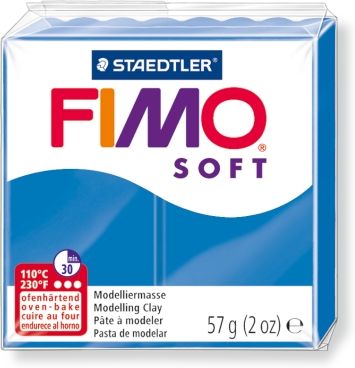 Пластика FIMO SOFT цв.№37 синий, брикет 57г по 179.00 руб от Staedtler