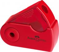 Точилка SLEEVE MINI пластиковая, 1 отверстие, контейнер, красная/синяя по 220.00 руб от Faber-Castell