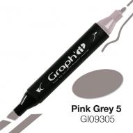 Маркер GRAPH'IT на спиртовой основе два пера цв.9305 серый розовый тон 5 по 99.00 руб от Graph'it