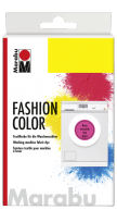 Краска для ткани FASHION COLOR для окрашивания в стиральной машине розовый