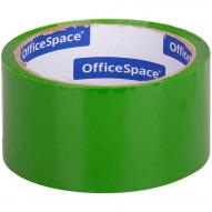 Лента клейкая упаковочная OFFICESPACE 48ммх40м 45мкм зеленая по 105.00 руб от OfficeSpace