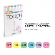 Набор маркеров TOUCH TWIN BRUSH 6шт. пастельные тона от Touch ShinHan по 2 535.00 руб Набор маркеров TOUCH TWIN BRUSH 6шт. пастельные тона по 2 535.00 руб от Touch ShinHan
