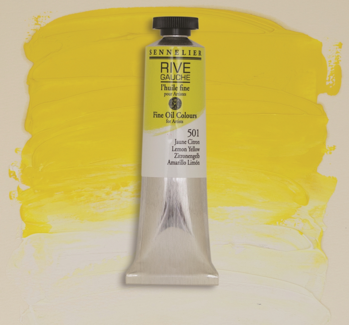 Краска масляная RIVE GAUCHE цв.№501 лимонный туба 40мл по 373.00 руб от Sennelier