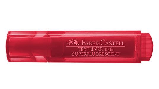 Маркер 1546 офисный стираемый перо скошенное цв.021 красный флуоресцентный по 74.00 руб от Faber-Castell