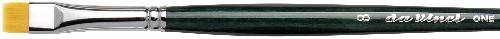 Кисть синтетика плоская NOVA-1374 ONE STROKE №08 ручка короткая по 499.00 руб от Da Vinci