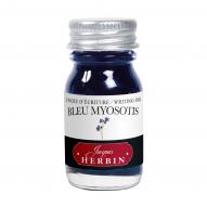 Чернила Herbin цв.Bleu myosotis фиолетово-синий банка 10мл