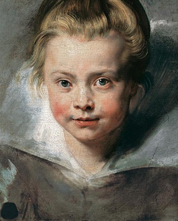 Питер Пауль Рубенс. Портрет Клары Серены Рубенс, дочери художника.