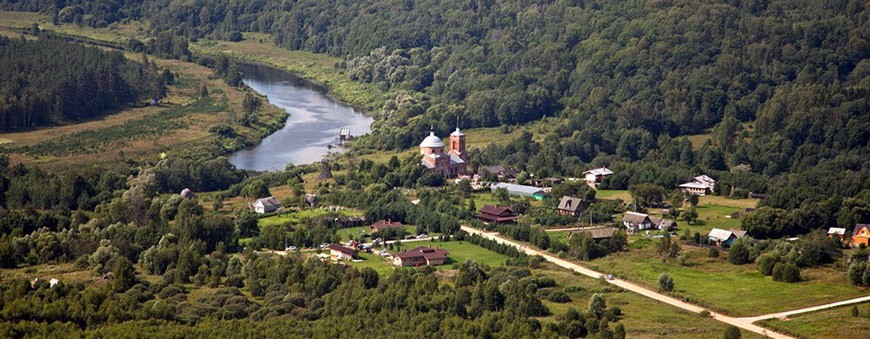 Деревня Никола-Ленивец